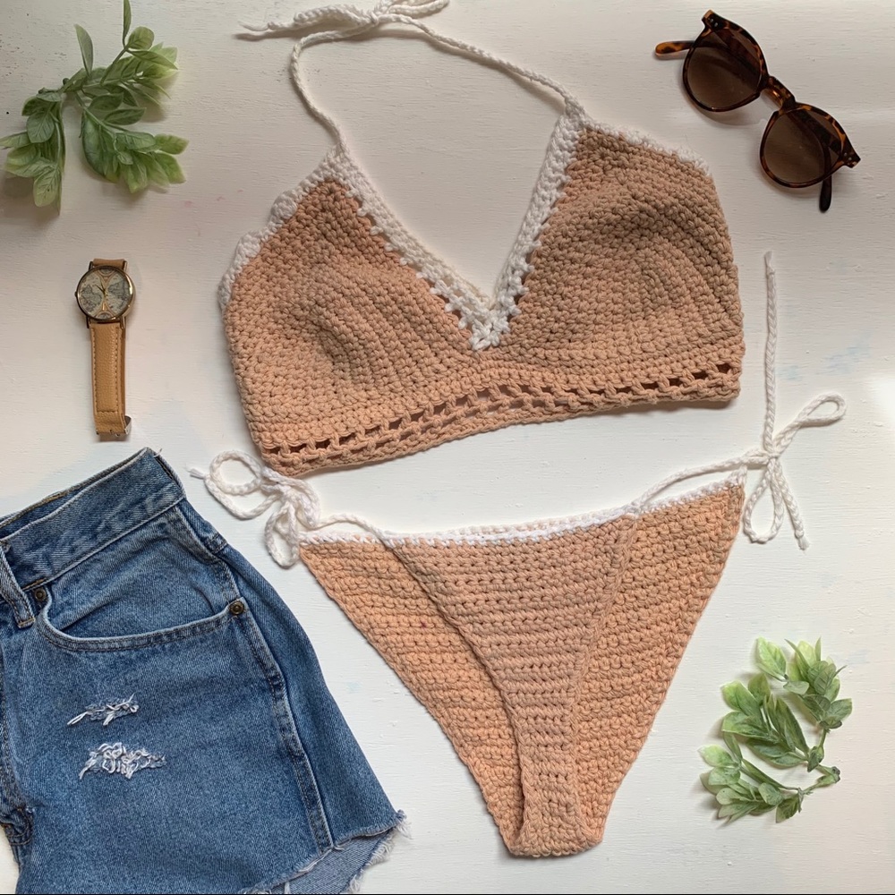 BOHO Stylish Crochet Bikini